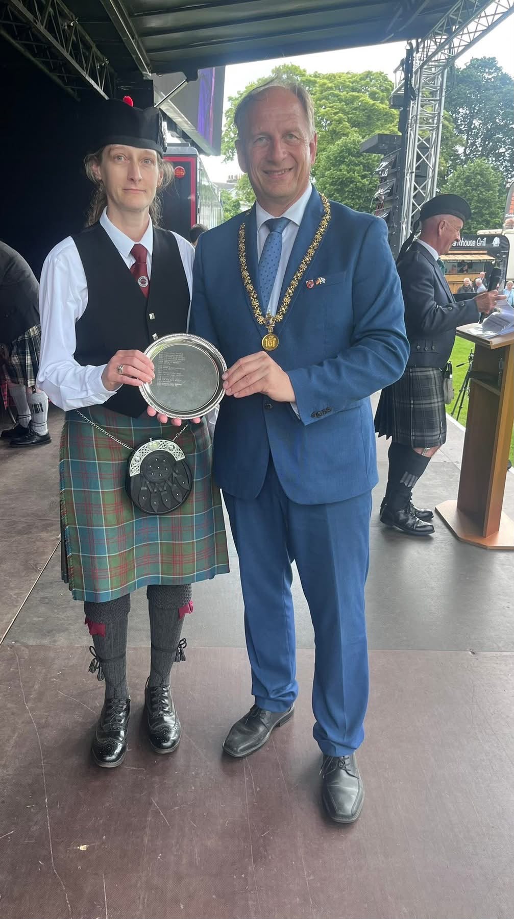Stockbridge Pipe Band Grade 3B - 5th Place at the European Pipe Band Championships 2026, Perth